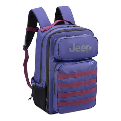 MOCHILA PORTANOTEBOOK TACTICA EXPANDIBLE 17" IMPERMEABLE JEEP BY DELSEY 10B