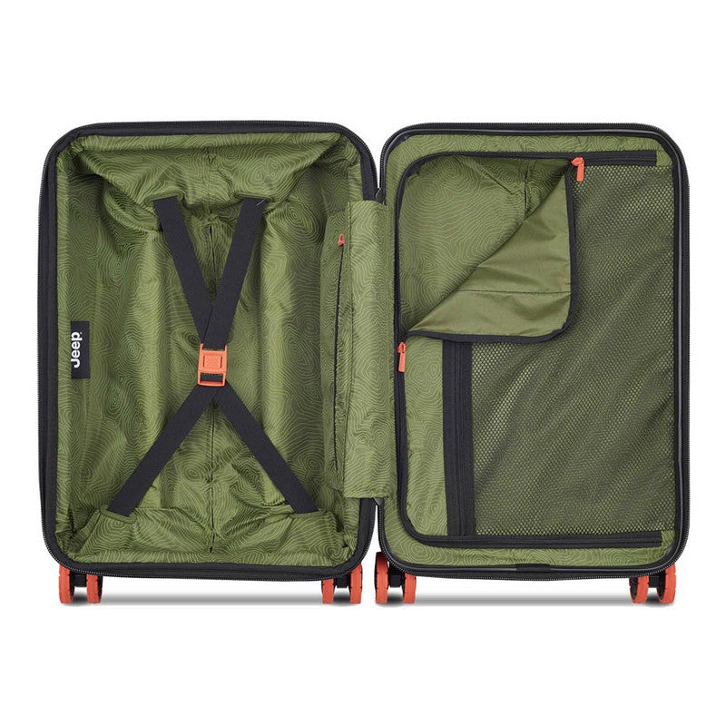 VALIJA DE CABINA EXPANDIBLE 55 cm JEEP by DELSEY 1A