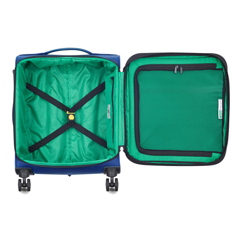 VALIJA DE CABINA EXPANDIBLE 55cm. BENETTON COLOR BLOCK by DELSEY